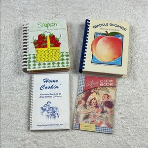 Vintage COokbook bundle - lot of 4